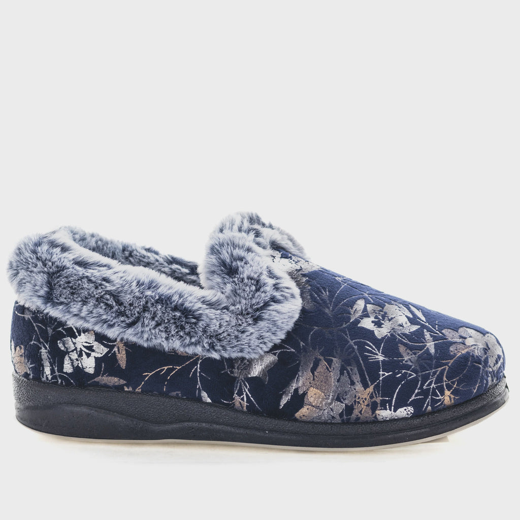 Emille Navy Print