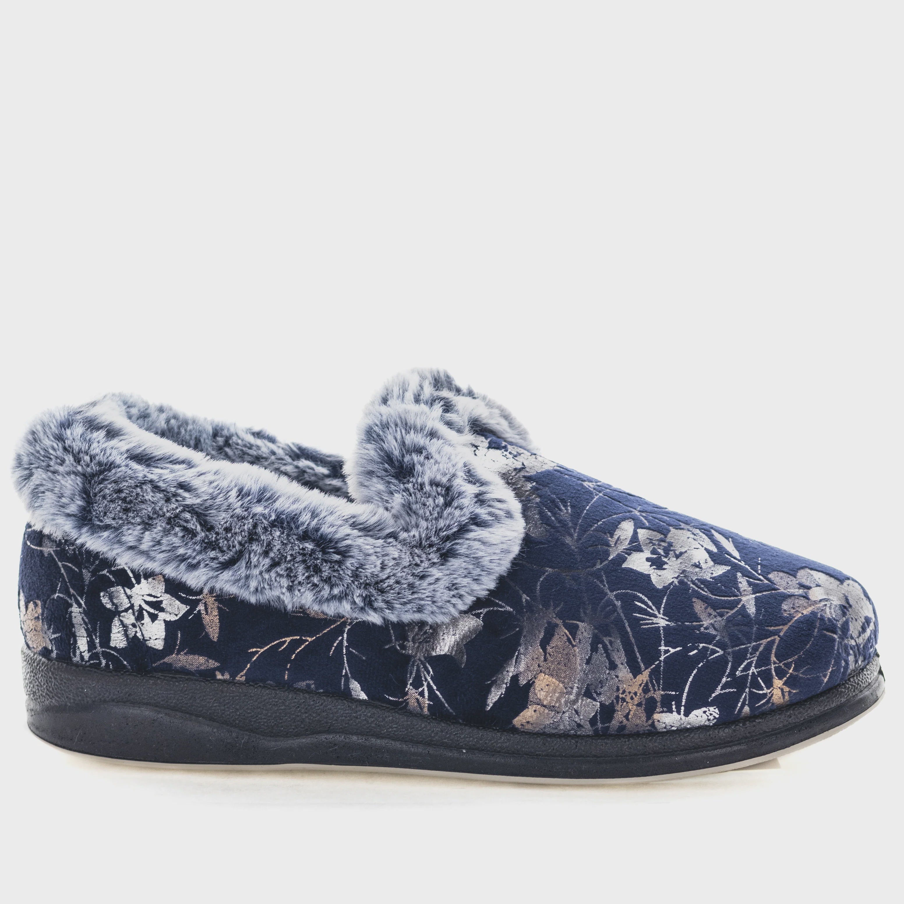 Emille Navy Print