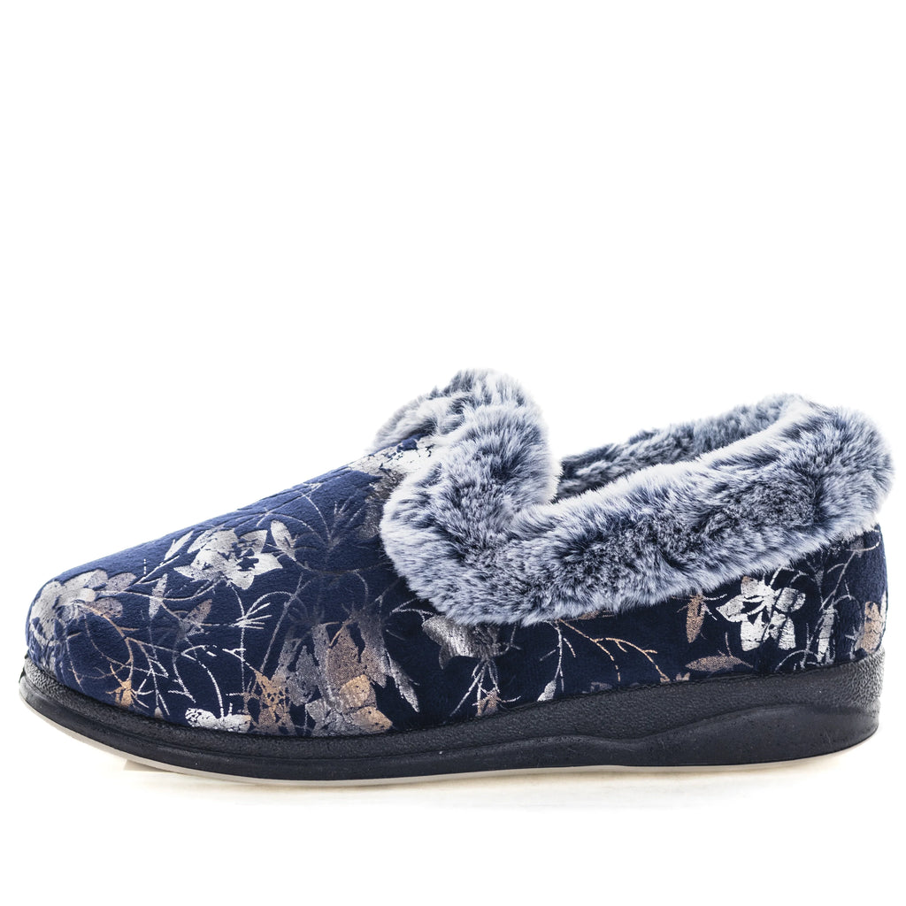 Emille Navy Print