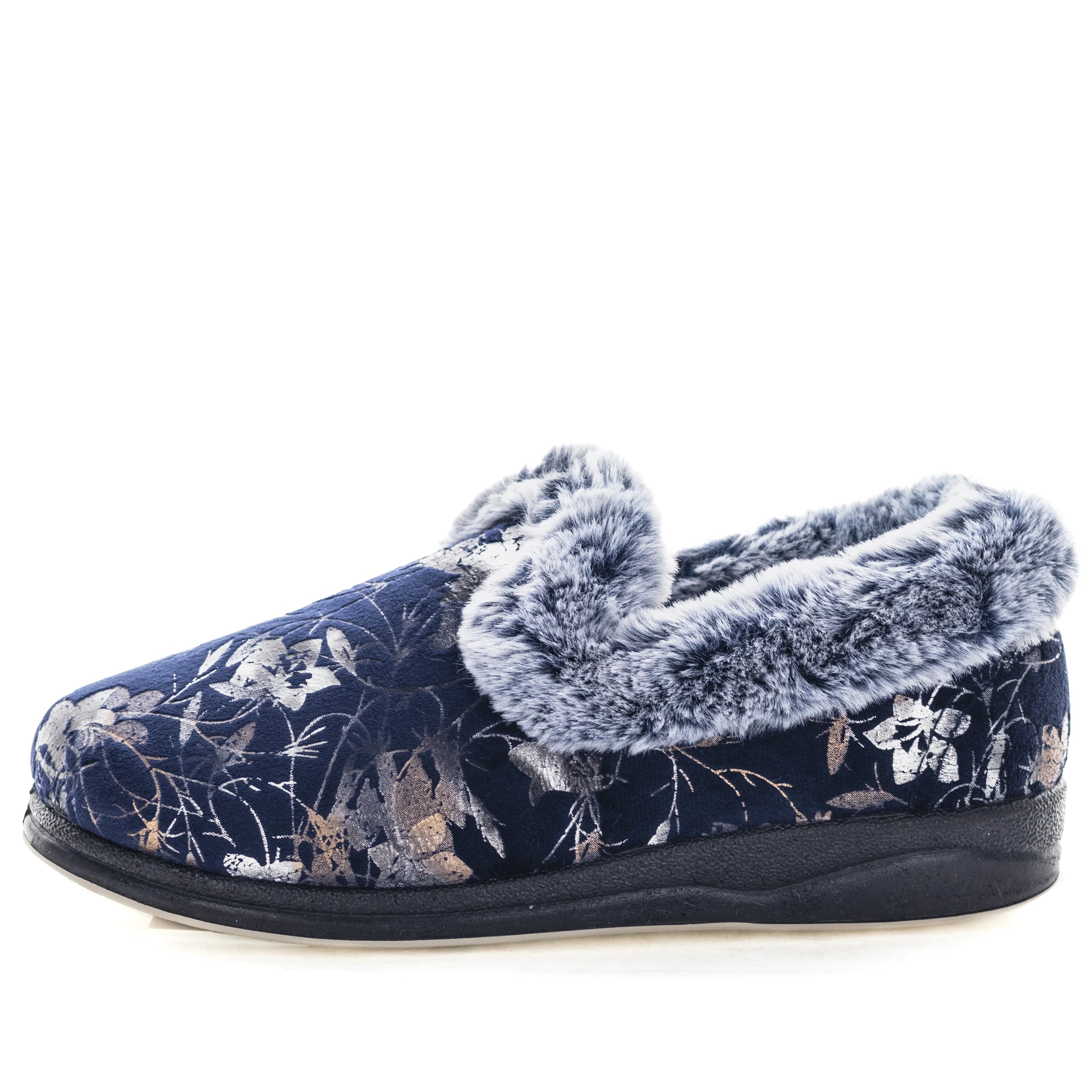 Emille Navy Print