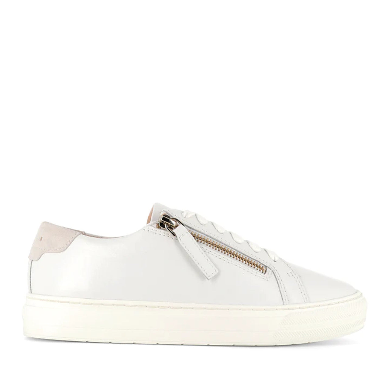 Billie White Tumbled Sneaker