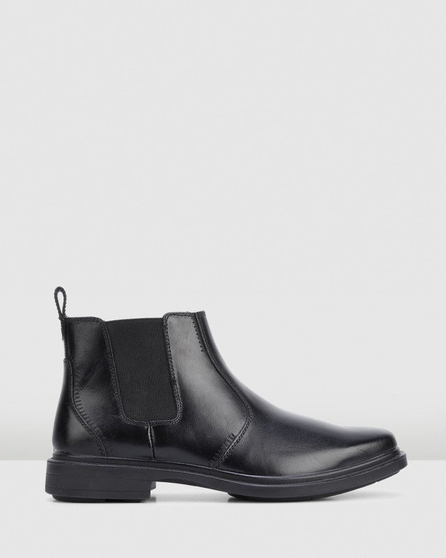 Deacon Side Zip Boot Black