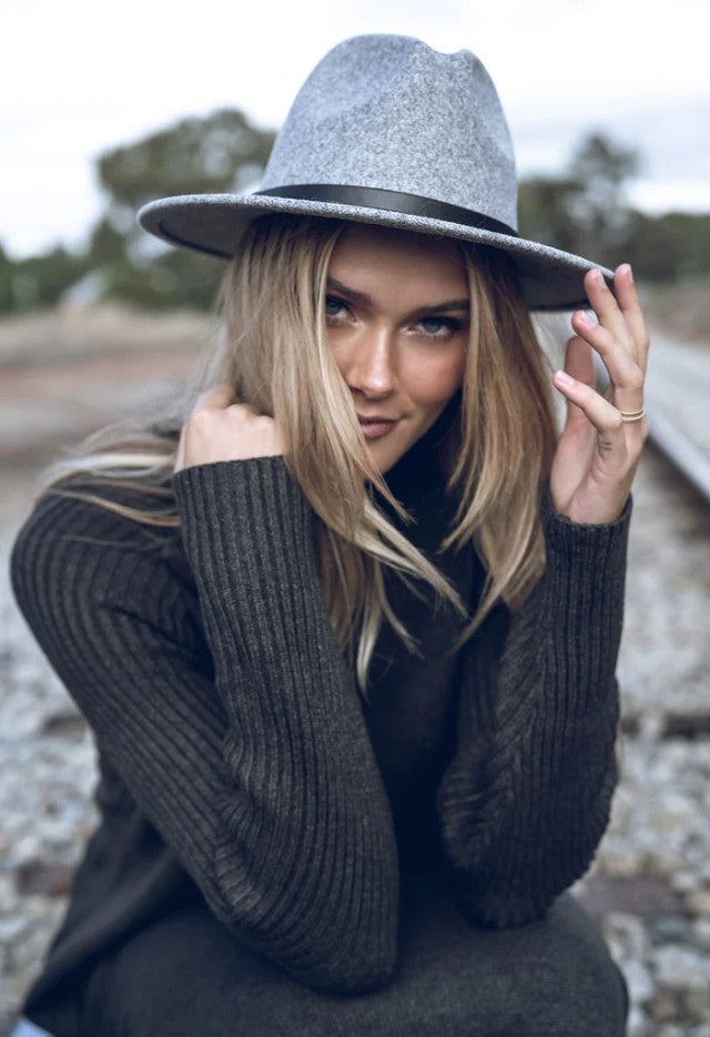 Billie Hat Grey