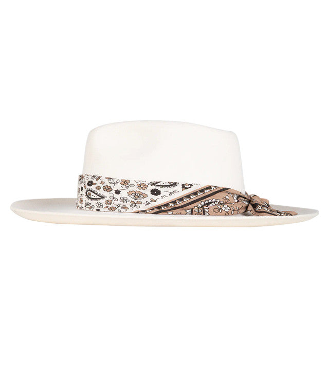 Womens' Wide Brim Fedora - Goulburn