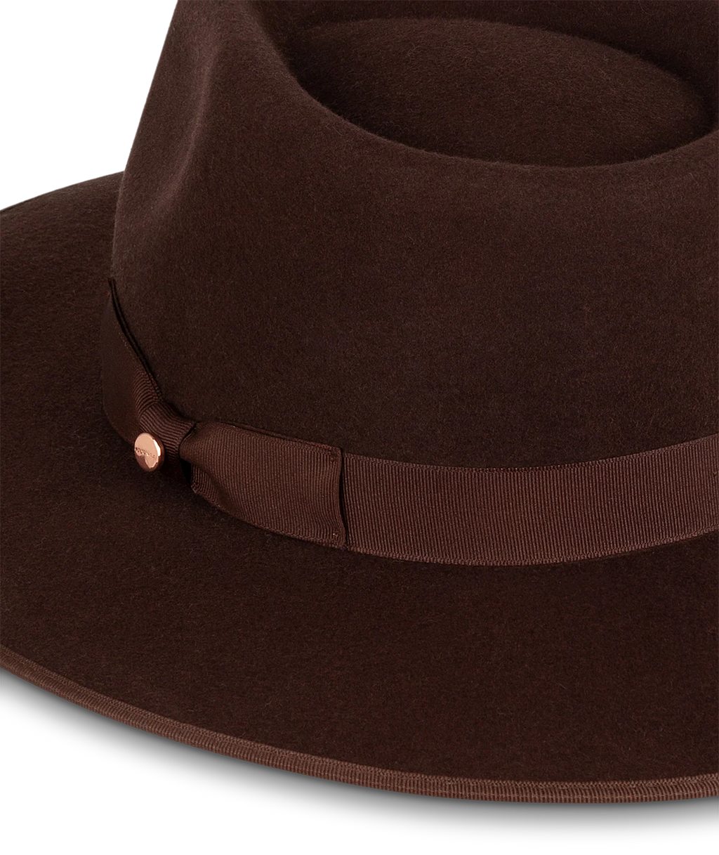 Women's Mid Brim Fedora - Tara