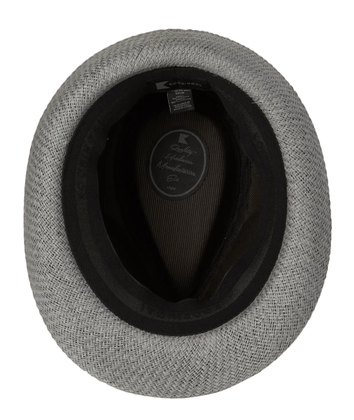 FLYNN - MENS FEDORA Graphite