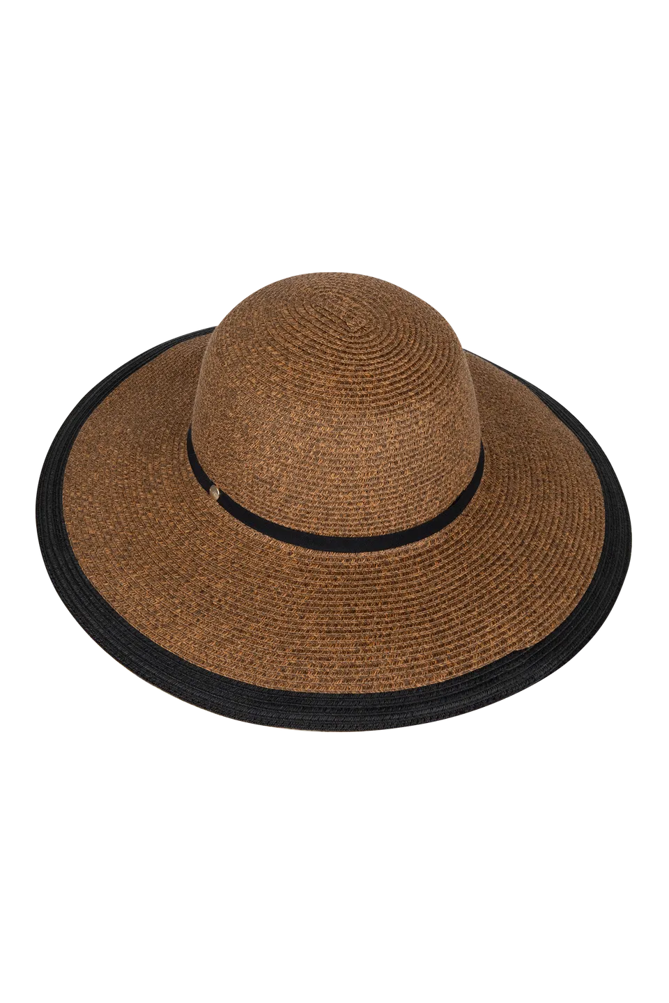 Dahlia Wide Brim Chocolate