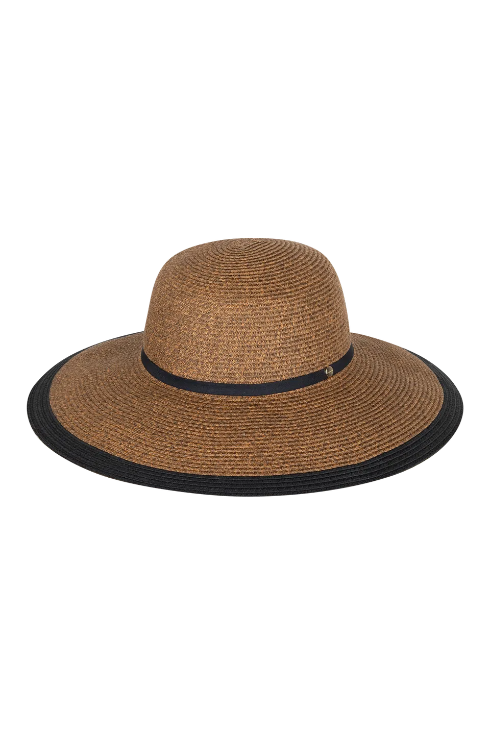 Dahlia Wide Brim Chocolate