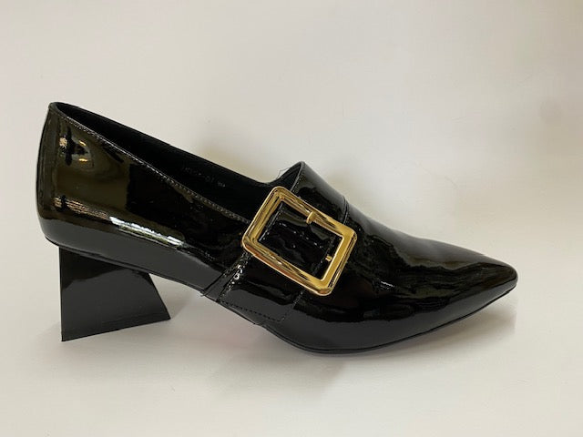 Inisa Heel Patent Leather Black