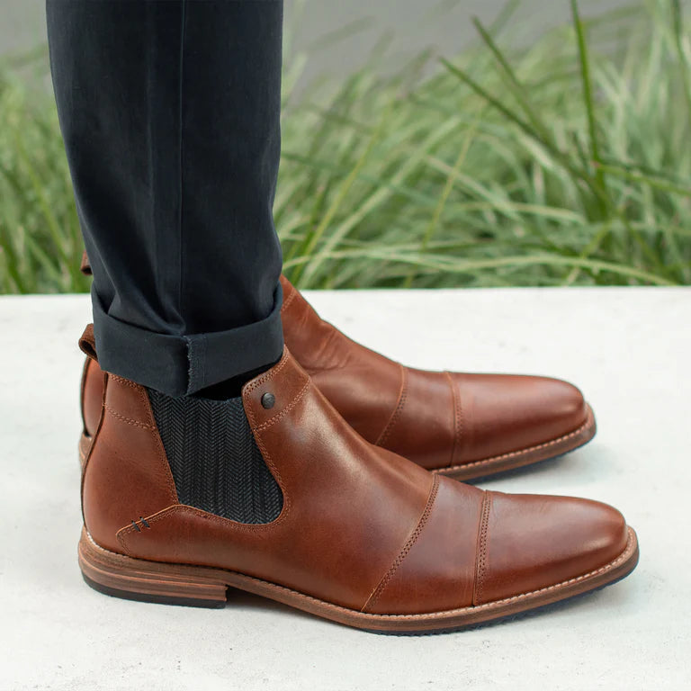Jonah  Mens Chelsea Boot  Tan