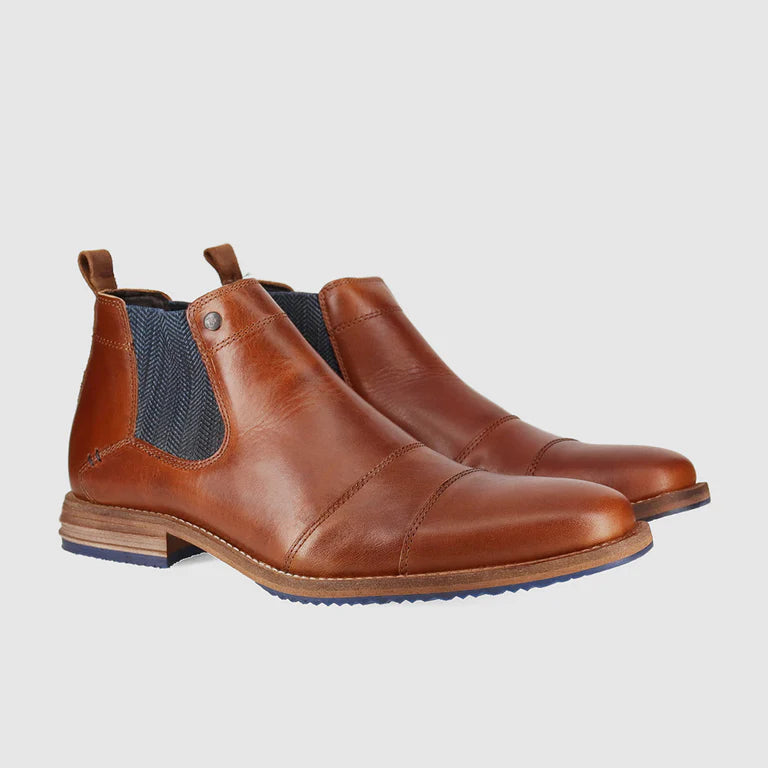Jonah  Mens Chelsea Boot  Tan