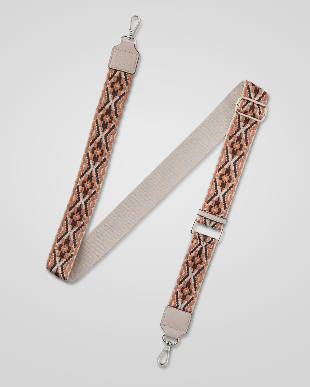 Aztec Bag Strap Brown / Nude