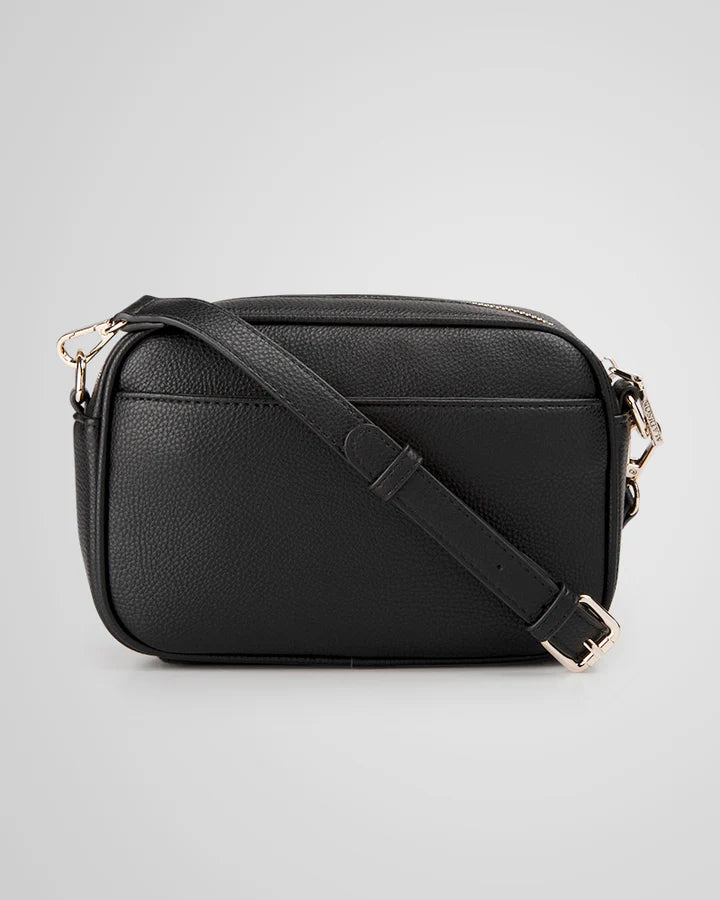 Monica Camera Crossbody Bag Black/Light Gold