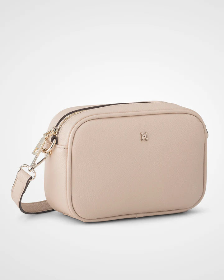 Monica Camera Crossbody Bag Nude/Light Gold