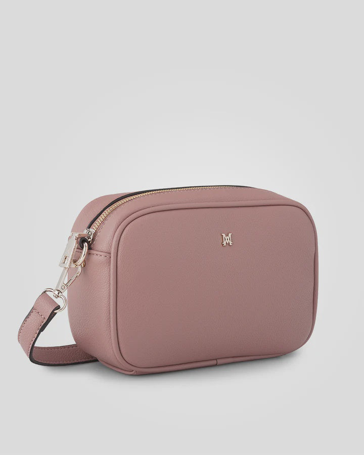 Monica Camera Crossbody Bag Rose/Light Gold