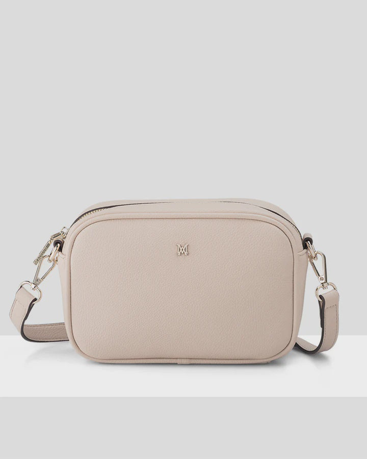 Monica Camera Crossbody Bag Nude/Light Gold