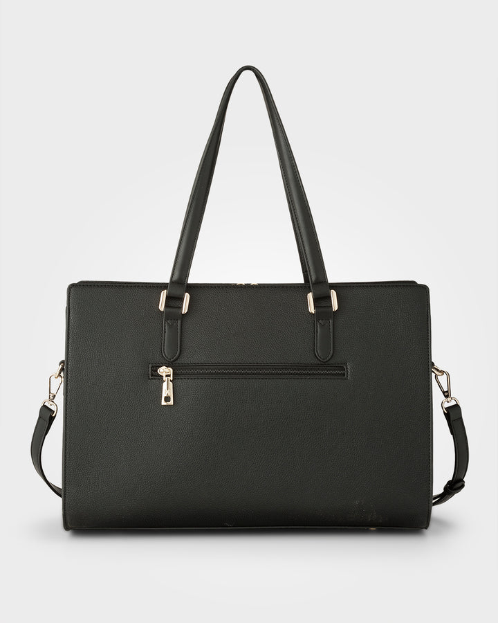 Sheree Large Laptop Tote Work Bag with Crossbody Strap