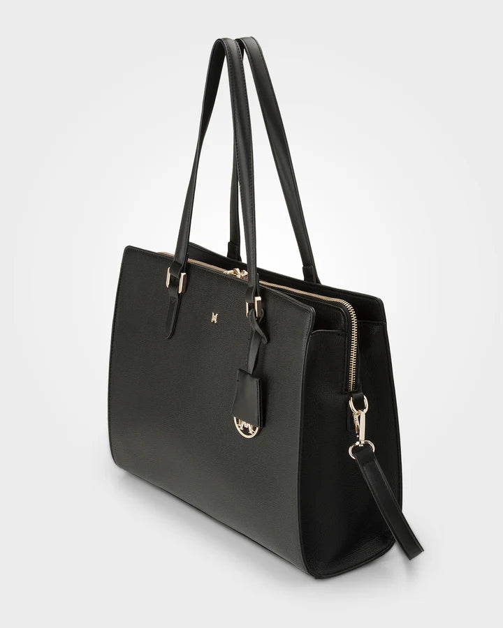 Sheree Large Laptop Tote Work Bag with Crossbody Strap