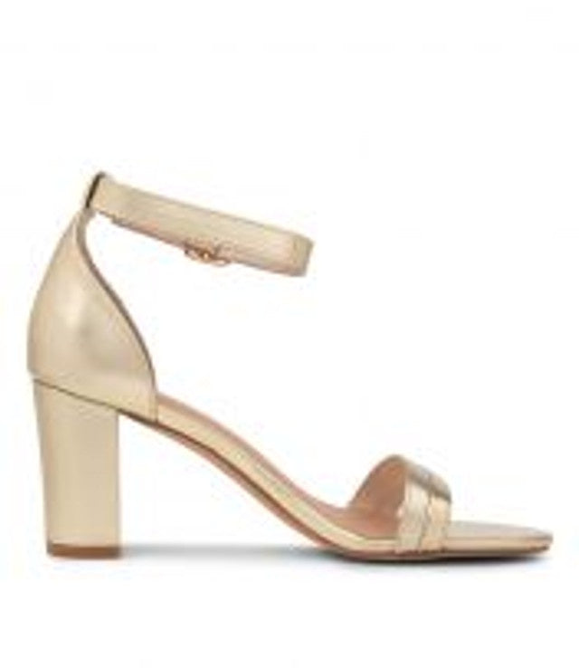 Tiffany Heel Gold leather