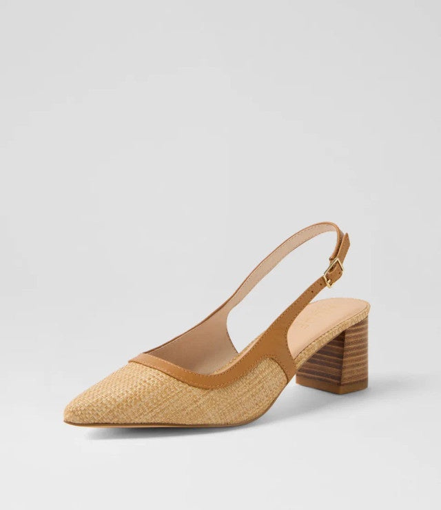 Patricia Heel Natural / Tan
