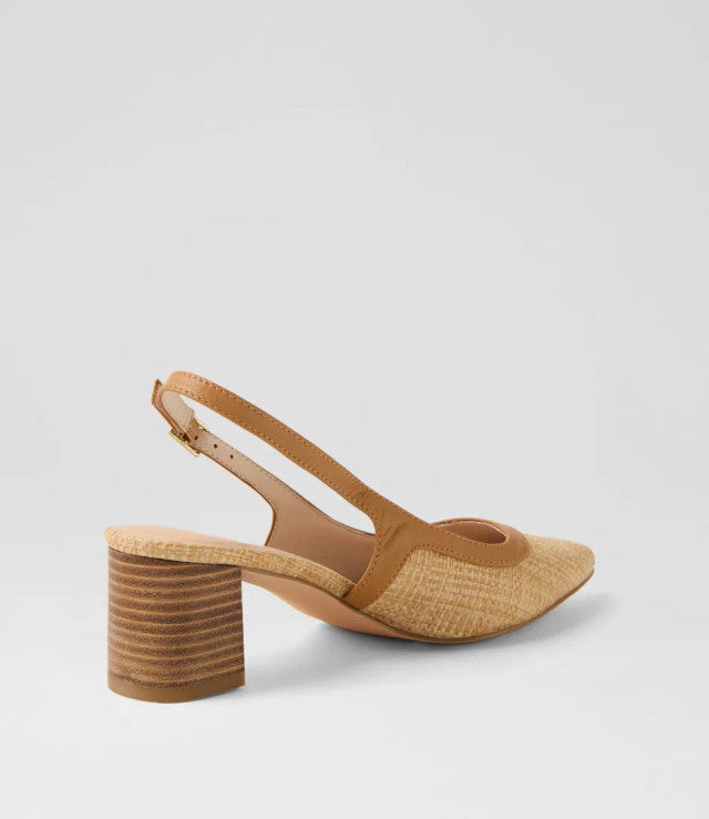 Patricia Heel Natural / Tan