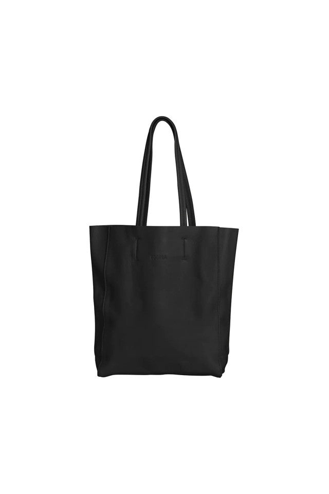 Open Top Tote Bag Black