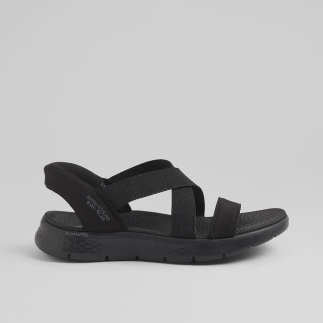 GO WALK FLEX SANDAL (Slip In) Black