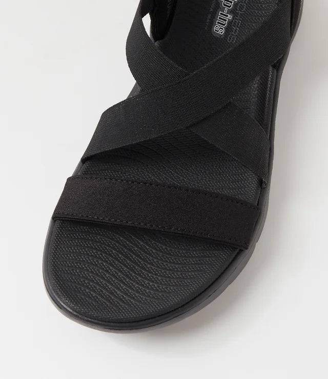 GO WALK FLEX SANDAL (Slip In) Black