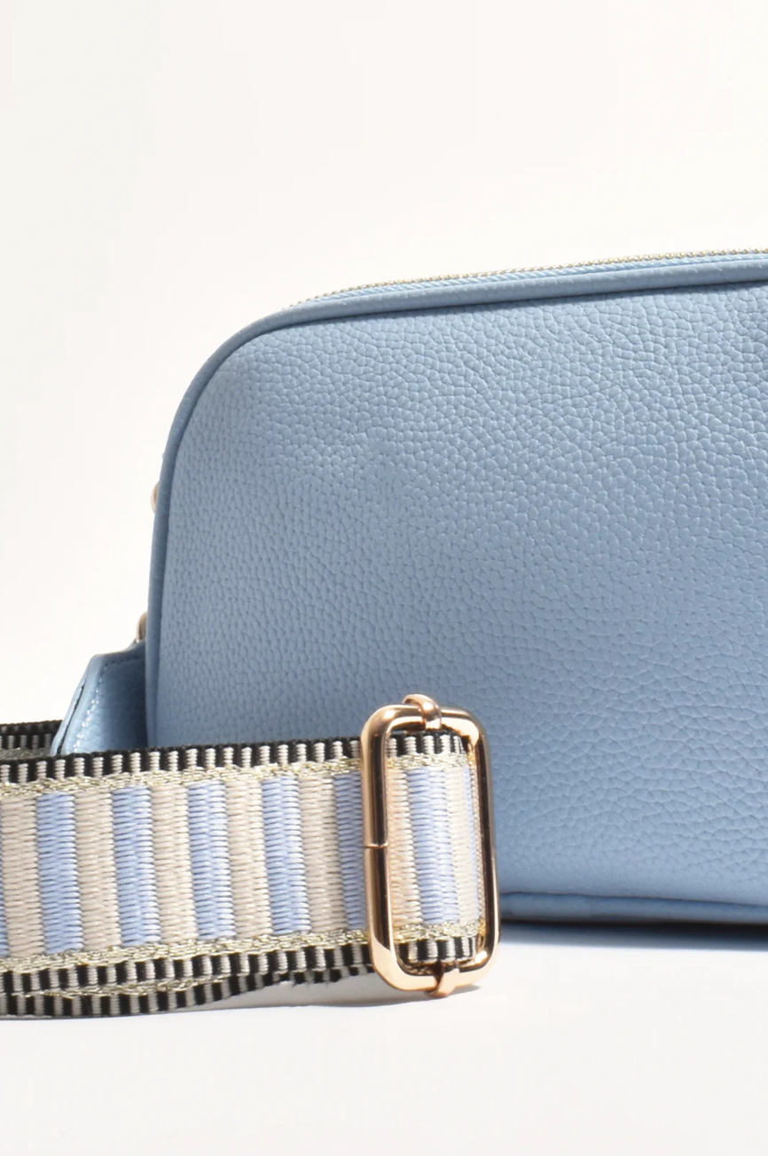 Bella Webbing Camra Bag Blue