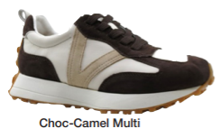 Orange DJ Sneaker Multi Camel Choc