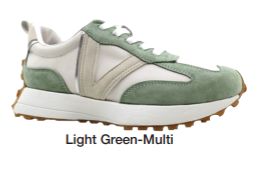 Orange DJ Sneaker Multi Light Green