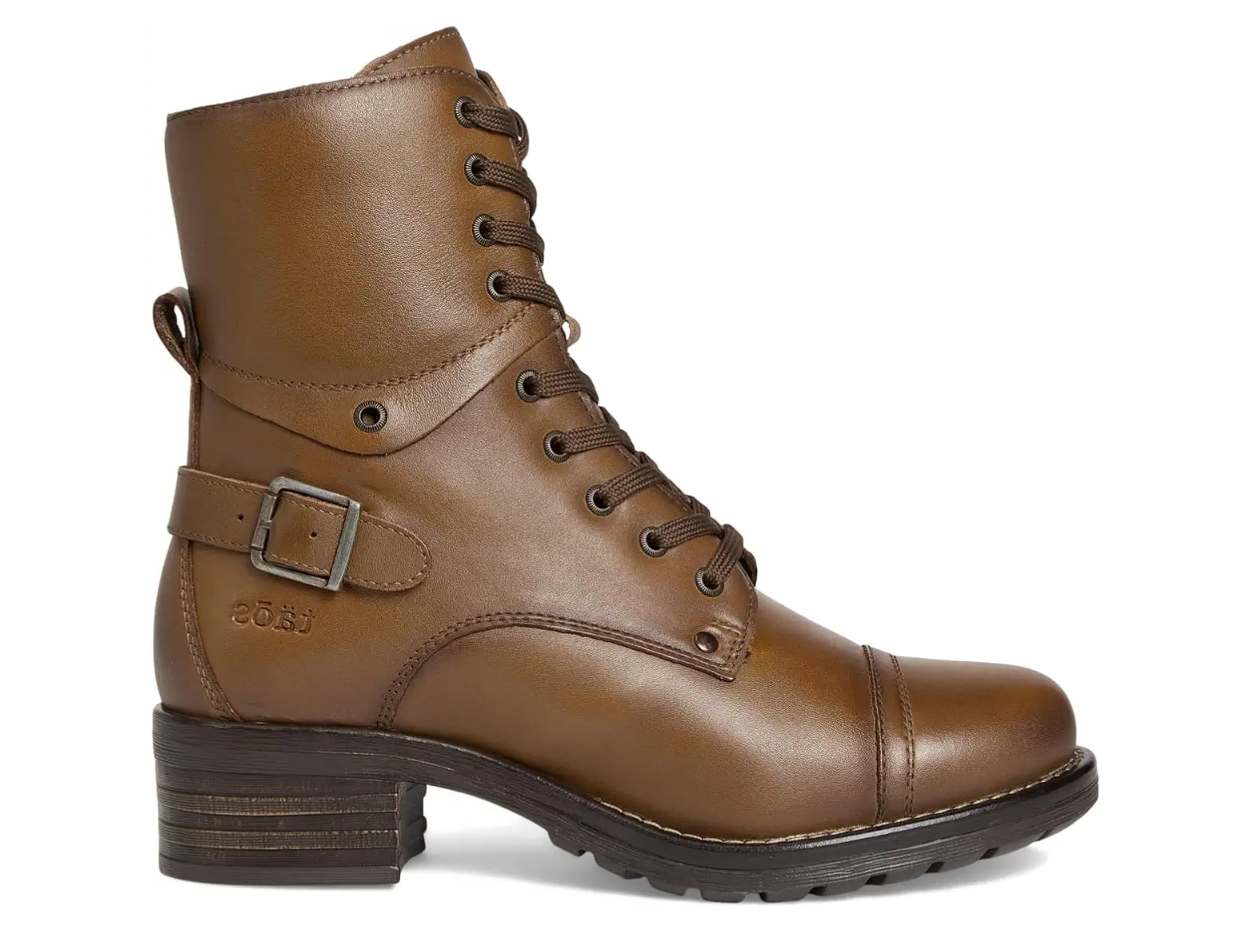 Crave Lace Up Boot Tan