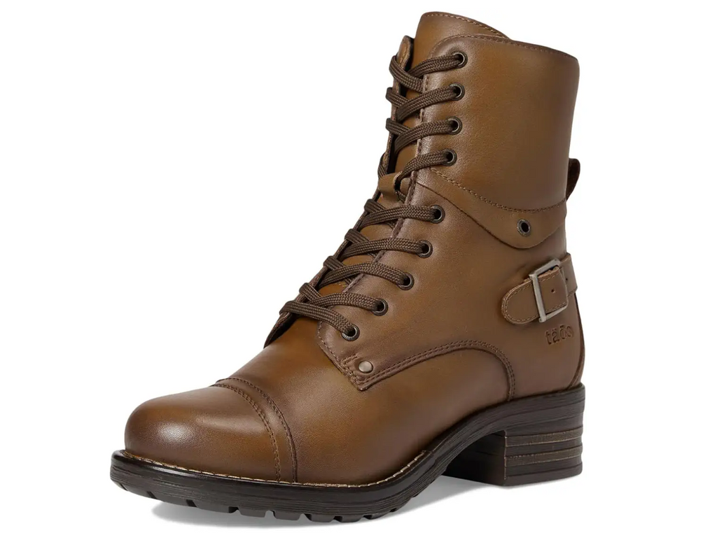 Crave Lace Up Boot Tan