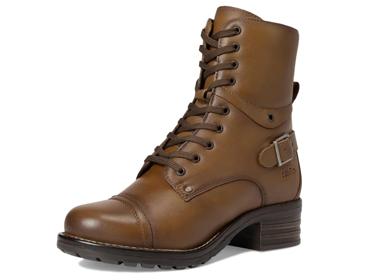 Crave Lace Up Boot Tan