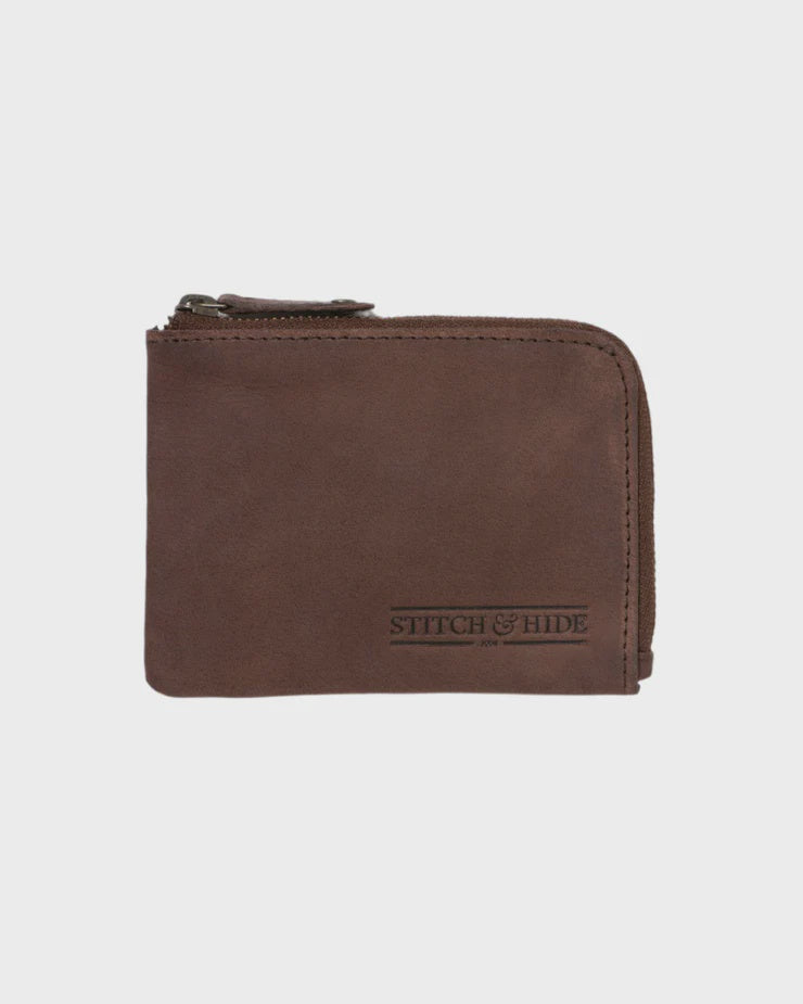 Hendrix Leather Wallet Brown