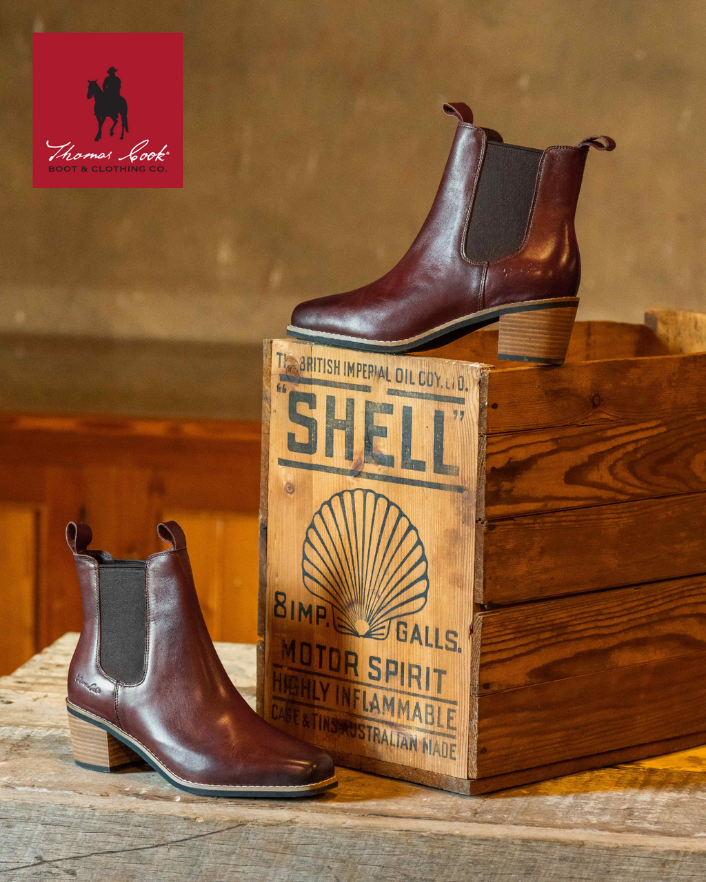 Drayton Boot Brunette Brown