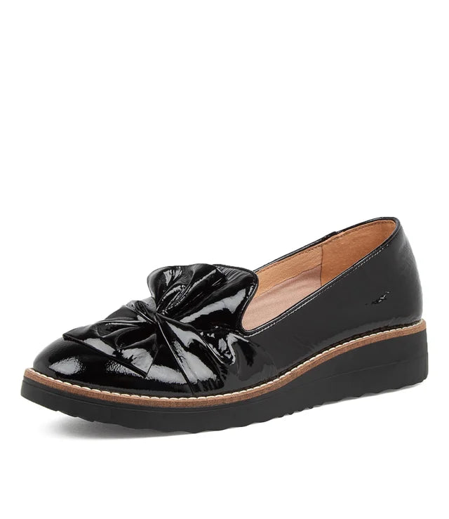 Oclem Black Patent Leather