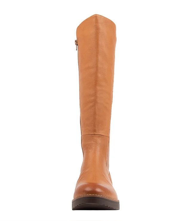 Oletta Knee High Boot Tan