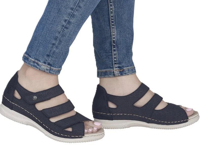 Rieker  V7 451-14 Sandal Navy