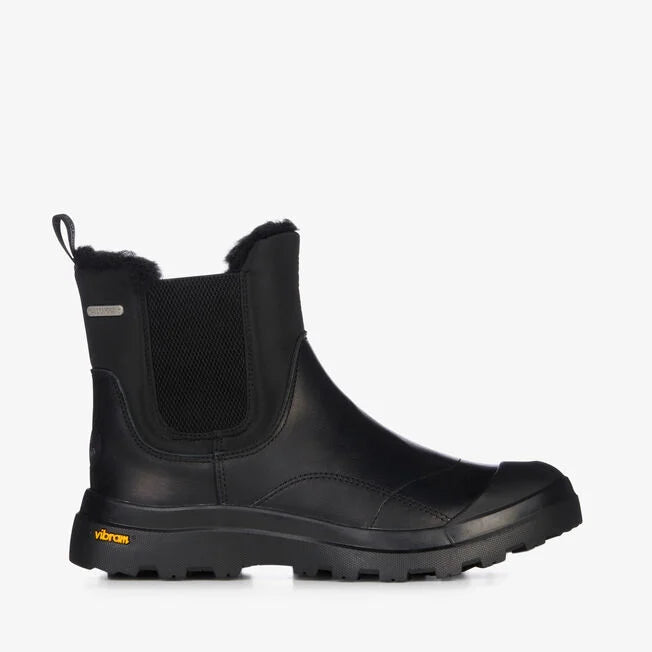 Woodroffe Black Pull On Boot (Waterproof)