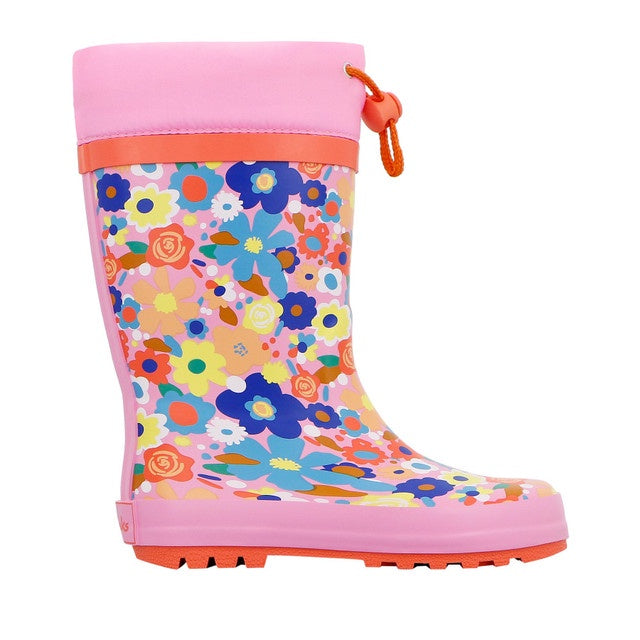 Puddles Kids Gumboot Pink