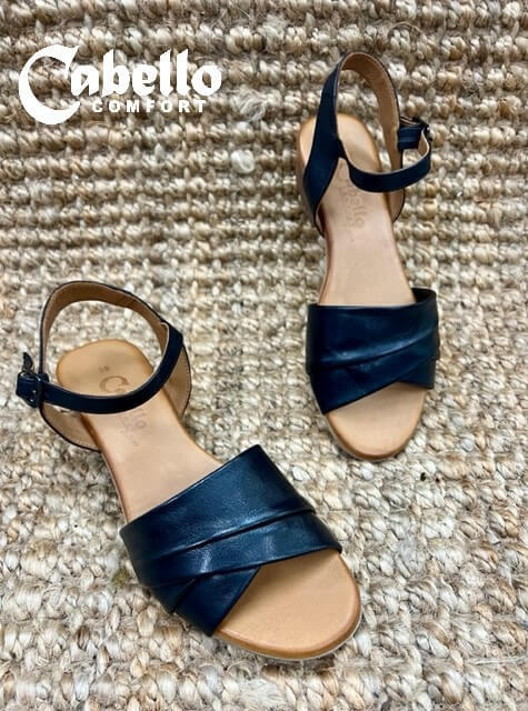 Yenice Low Heel/ Sandal Navy