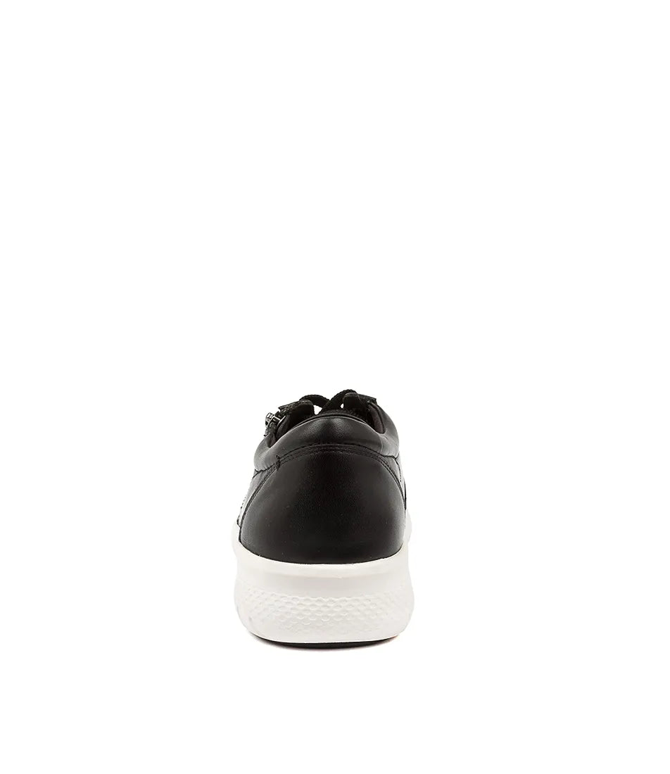 Solar Black With White Sole