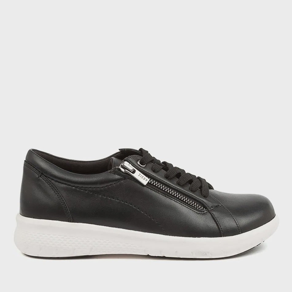 Solar Black With White Sole