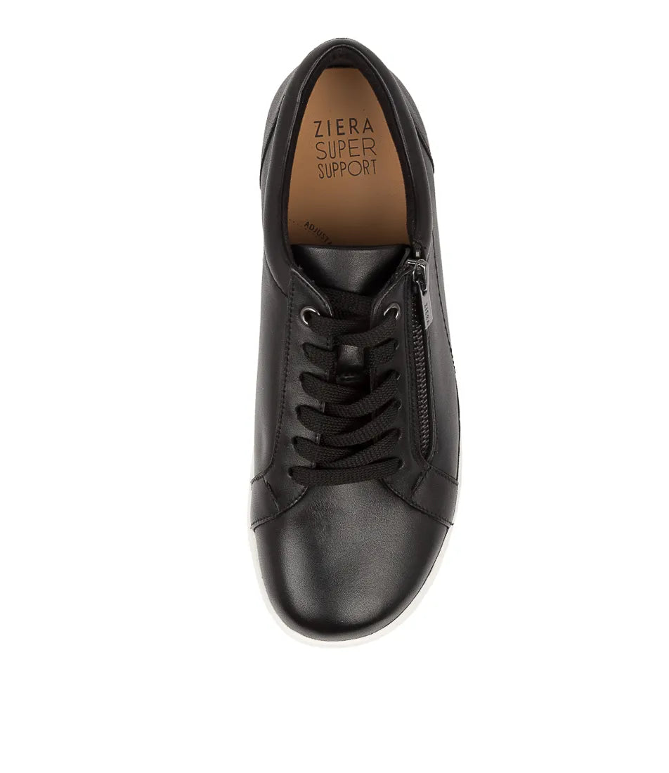 Solar Black With White Sole