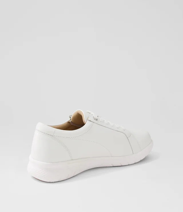 Solar Xf White Leather Sneakers