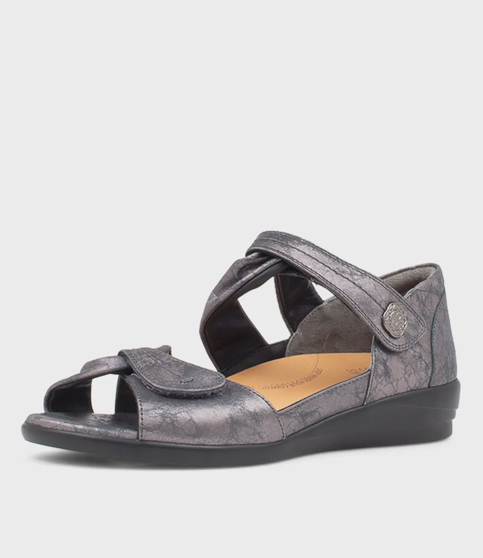Doxie Sandal Pewter