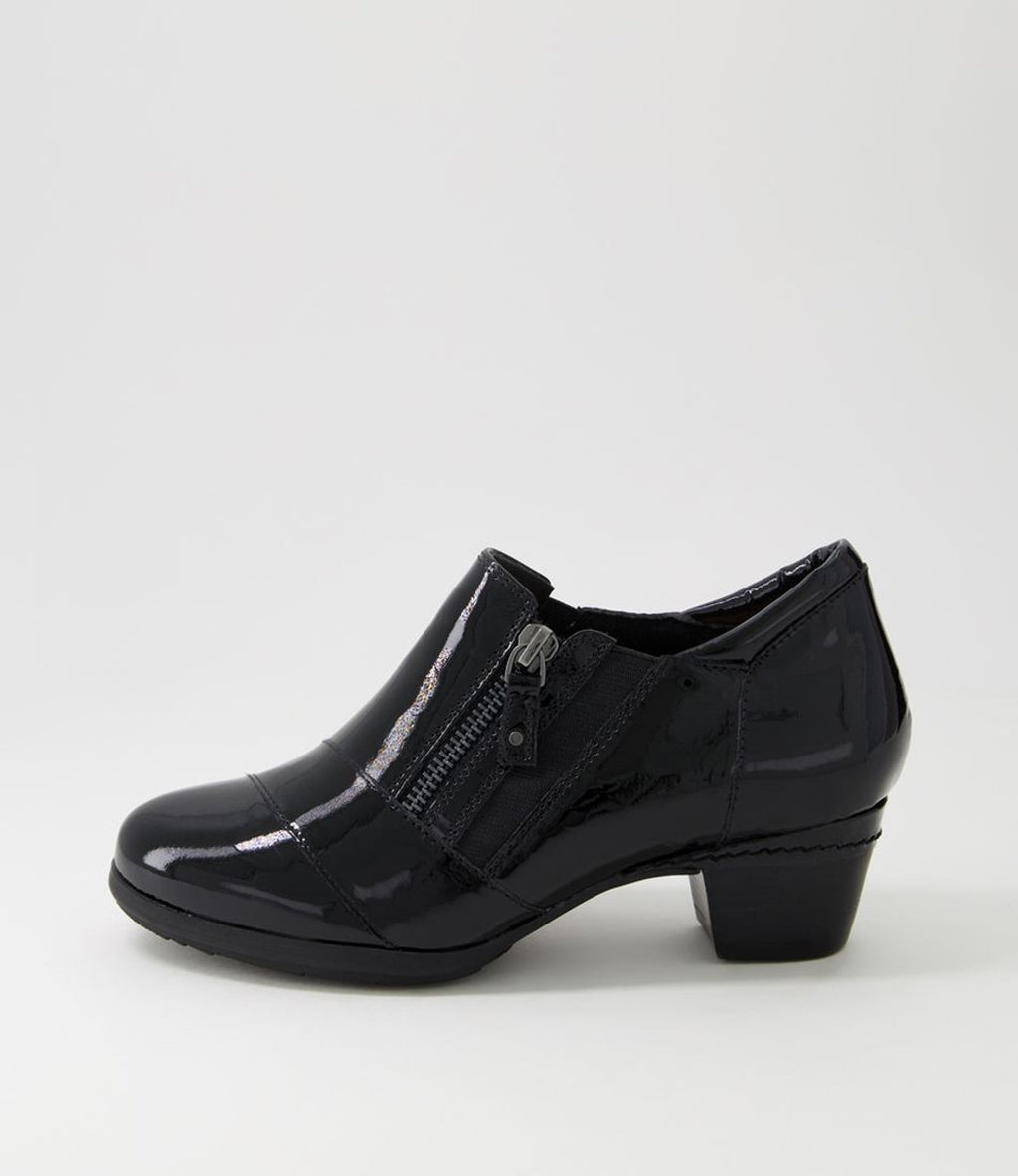 Camden Heel Black Patent Leather