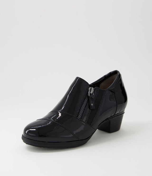 Camden Heel Black Patent Leather