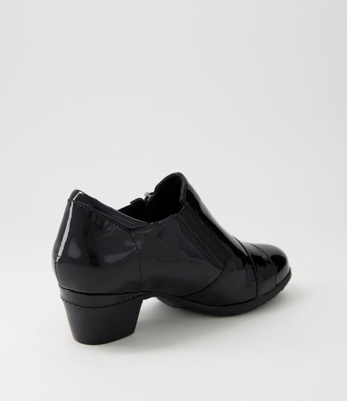 Camden Heel Black Patent Leather
